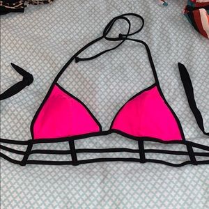 Pink Victoria’s Secret top